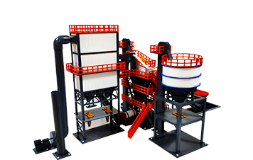 大型固定式破碎治沙生產線